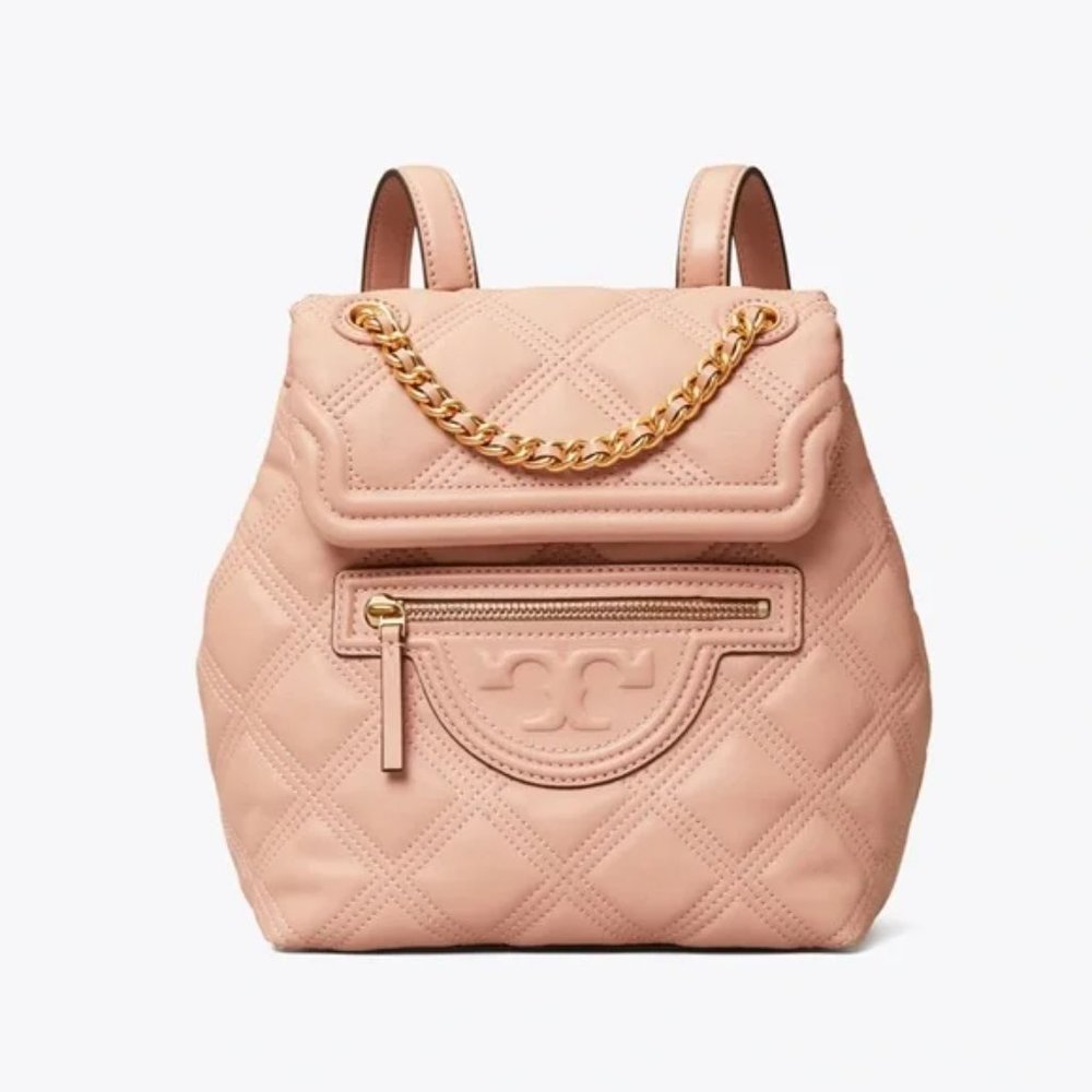 🌸NeW! Tory Burch Soft Fleming Mini Backpack - Picture 3 of 14